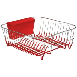 EGOUTTOIR METAL PVC ROUGE