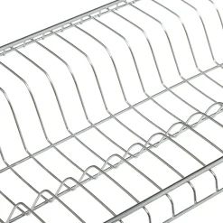 EGOUTTOIR 1 NIVEAU METAL ET BAMBOU