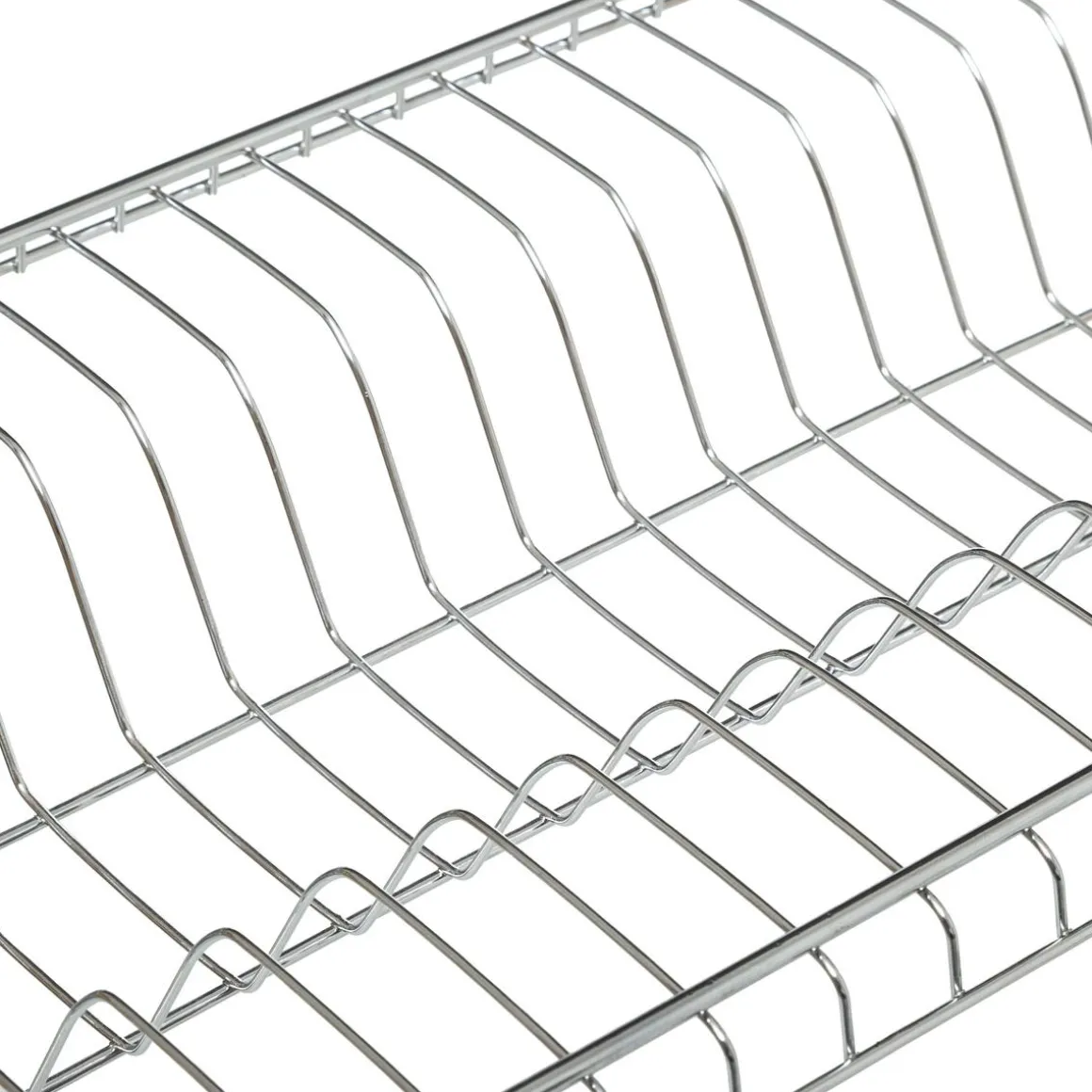 EGOUTTOIR 1 NIVEAU METAL ET BAMBOU
