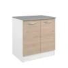 EKO MEUBLE BAS 80CM 2 PORTES