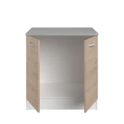 EKO MEUBLE BAS 80CM 2 PORTES
