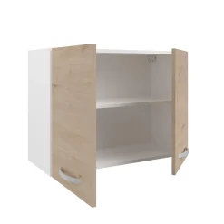 EKO MEUBLE HAUT 80CM 2 PORTES