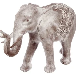 ELEPHANT BLANCHI RESINE H.46CM