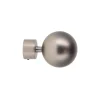 EMBOUT GAIA D.28CM ARGENT MAT X2 PIECES