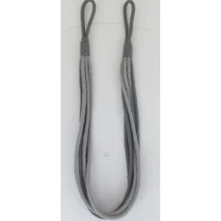 EMBRASSE TEXTILE QUEEN GRIS FONCE GRIS CLAIR
