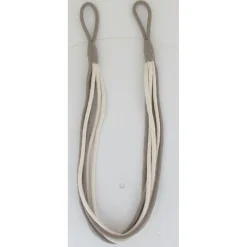 EMBRASSE TEXTILE QUEEN TAUPE ECRU