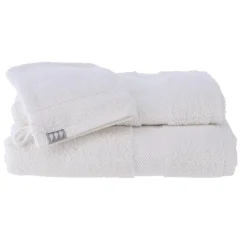 EPONGE 700G SERVIETTE 70X130CM 50X90CM ET GANT BLANC