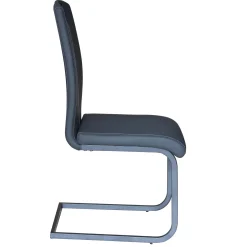 ESTELLE CHAISE GRIS 55X42X98CM