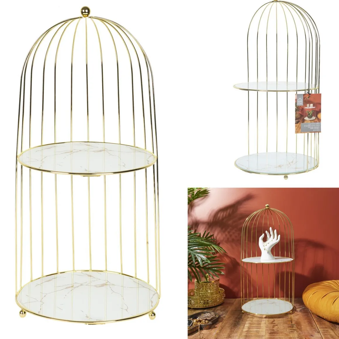 ETAGERE A POSER DEMI CAGE 49CM