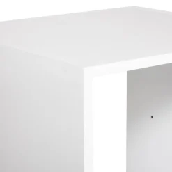ETAGERE 4 CASES HAUT MIX BLANC