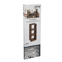 ETAGERE 3 CASES MIX INDUS