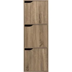 ETAGERE 3 CASES MIX N DOOR NATUREL