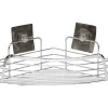 ETAGERE D ANGLE CARTES ADHESIVES 3M CHROME