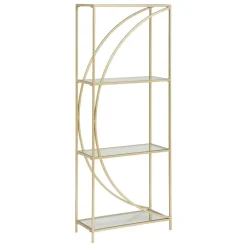 ETAGERE 4 ETAGES ARTIF D.56X25X151.5CM