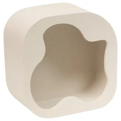 ETAGERE EVY BLANC 28X28CM