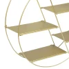ETAGERE METAL ROND LARA OR D.50CM