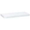 ETAGERE MURALE ARRONDIE FIXY 60CM BLANC