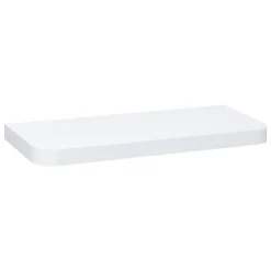 ETAGERE MURALE ARRONDIE FIXY 60CM BLANC