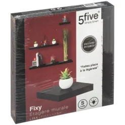 ETAGERE MURALE 23.5CM NOIR