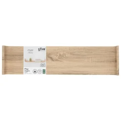 ETAGERE MURALE COURBEE FIXY 80CM NATUREL