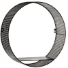 ETAGERE MURALE METAL PERFOREE ROND D.35X35X10CM