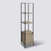 ETAGERE 1 PORTE ALIAJ D.35X35X176CM