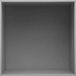 ETAGERE 3 PORTES GRIS ELVA D.80X30X112CM