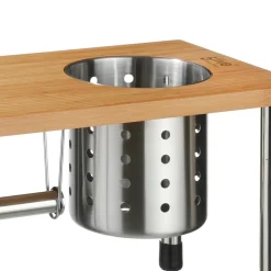ETAGERE PORTE USTENSILES ET ESSUIE TOUT