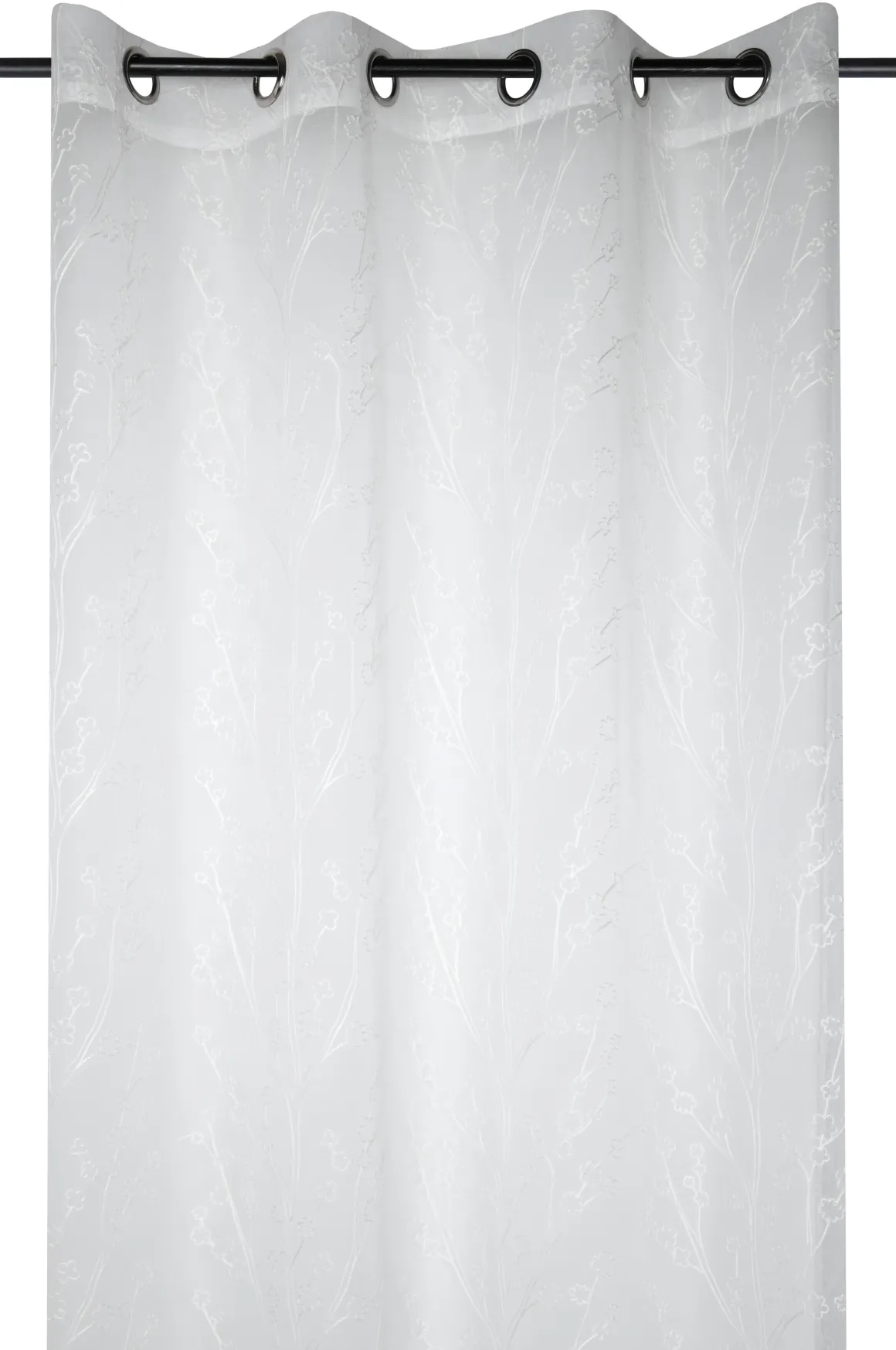 EULALIE VOILE 140X260CM BLANC