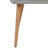 FAUTEUIL A DINER VISOCA PIEDS BOIS GRIS