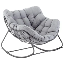 FAUTEUIL BASCULE PAOPAO GRAPHITE