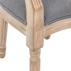 FAUTEUIL DINER CLEON GRIS