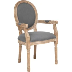 FAUTEUIL DINER CLEON GRIS