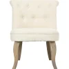 FAUTEUIL LIN BEIGE CALIXTE PM
