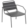 FAUTEUIL PHUKET GRAPHITE