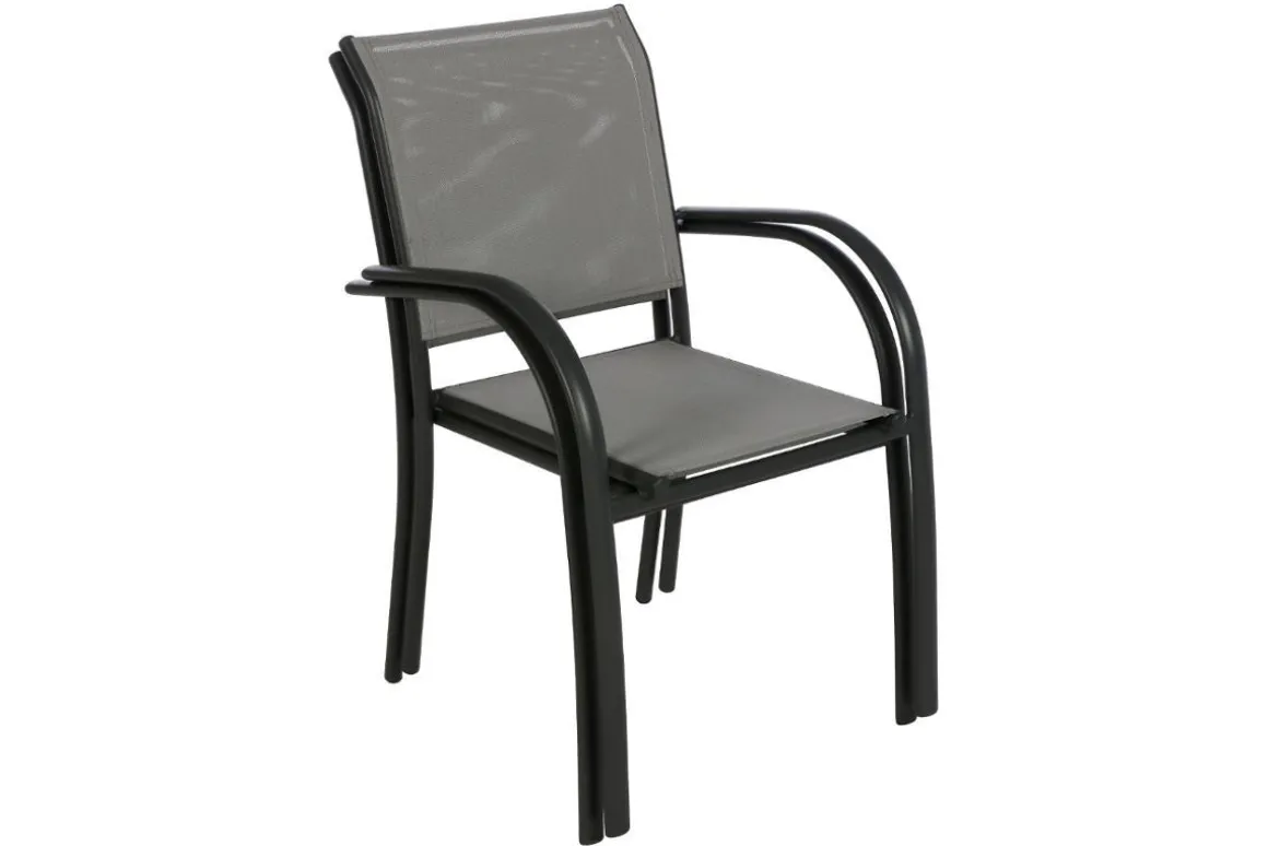 FAUTEUIL PIAZZA GALET GRAPHITE