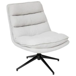 FAUTEUIL PIVOTANT HARPER  BEIGE
