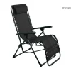 FAUTEUIL RELAX MARBELLA TEXALINE GRAPHITE ACIER