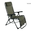 FAUTEUIL RELAX MARBELLA TEXALINE KAKI ACIER