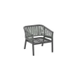 FAUTEUIL SALON ORIENGO OLIVE GRAPHITE