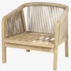 FAUTEUIL SALON PAPOUASIE ACACIA