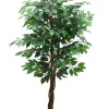 FICUS 3 TRONCS 756 FEUILLES POT H.150CM