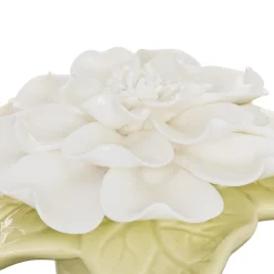 FLEUR DECO CERAMIQUE FLEUR DE ROSE H.7CM