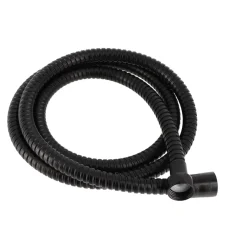 FLEXIBLE DE DOUCHE ACIER INOXIDABLE 150CM NOIR MAT