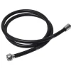 FLEXIBLE DE DOUCHE PVC 200CM NOIR
