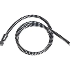 FLEXIBLE PVC 200CM   NOIR ARGENT