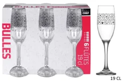 6 FLUTES BULLES 22CL