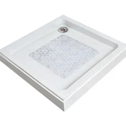 FOND DE DOUCHE BULLES PVC 50 X 50 CM TRANSPARENT