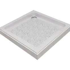 FOND DE DOUCHE 50X50CM BULLES BLANC