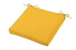 GALETTE CHAISE EXTERIEUR HAWAI 40X40X5CM CURRY